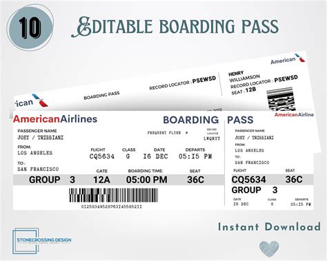 american airlines download boarding pass.